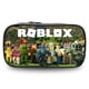 thumbnail image 2 of Bolsa con cremallera, estuche de lona de sarga, caja grande para bolígrafos, bolsa de lápices para estudiantes, suministros de papelería escolar, 2 of 4