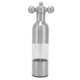 thumbnail image 2 of Mini Stainless Steel Manual Salt Grinder Spice Grinding Machine For Kitchen With Visible Storage , Adjustable Thickness, Suitable For Spices, 2 of 8