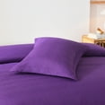 thumbnail image 7 of 3 PCS Solid Color Ultrasonic Lightweight Quilt Bedspread Set, Breathable Bed Cover, Modern All Season Bedding, 7 of 7
