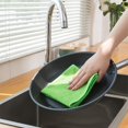 thumbnail image 4 of 2/4/10pcs Multi-Purpose Ultra-Fine Microfiber Cloths - Stripe-Free Highly Absorbent - Perfect for Kitchen And Bathroom Surfaces Random 30mX30cm 4pcs, 4 of 5
