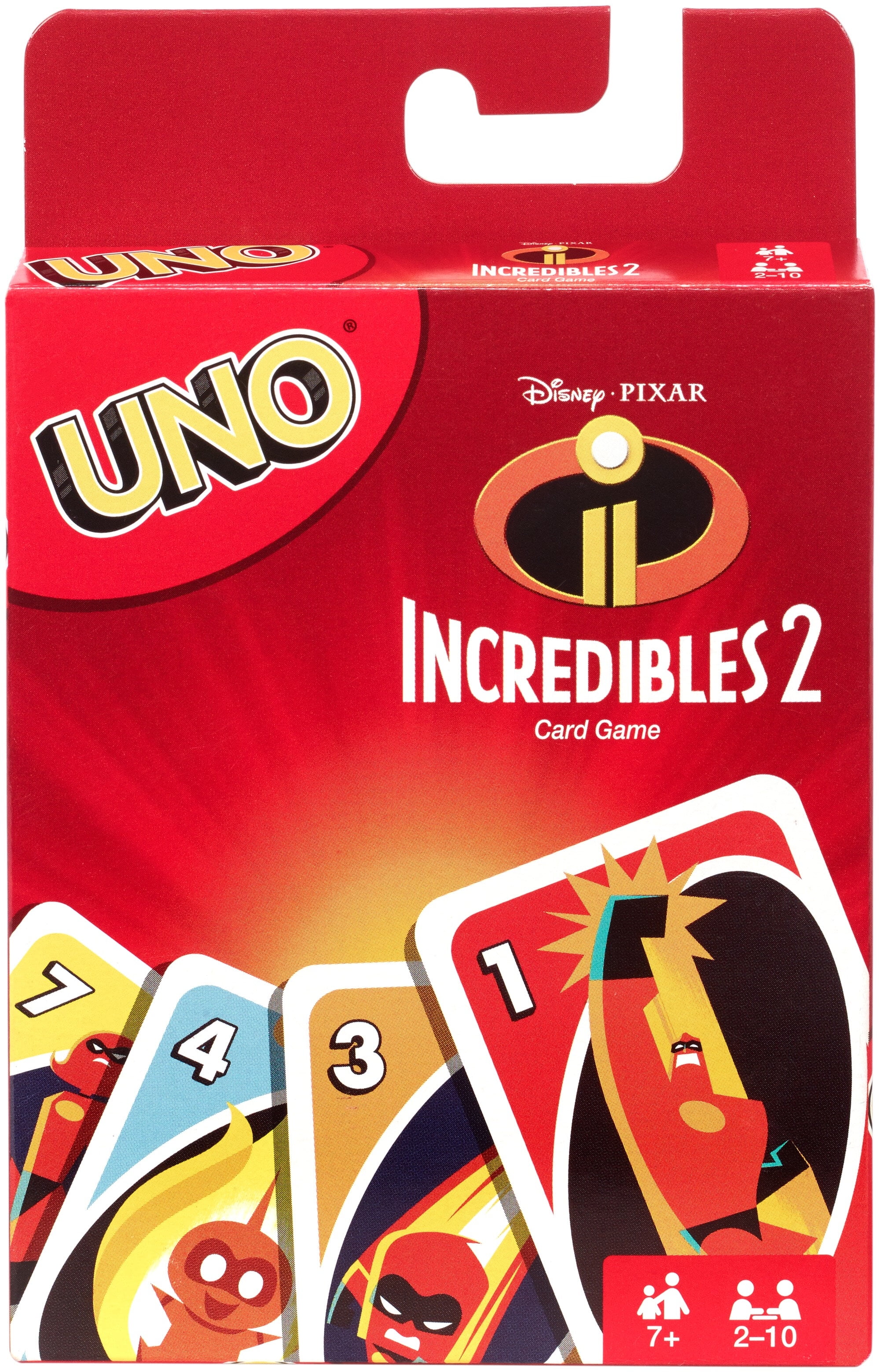 Uno Incredibles 2 Card Game 