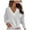 White, variant on Tops for Women Trendy Loose Tunic Tops for Women Long Sleeve Cute Blouse Cute Top Girl Girl Bedroom Overstock plus Size Clothes Dressy plus Size Long Sleeve Work Shirt Neck Yoga Neck White M