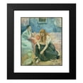 thumbnail image 2 of Berthe Morisot 20x23 Black Modern Framed Museum Art Print Titled - Two Girls (circa 1894), 2 of 5