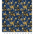thumbnail image 2 of West Virginia University Cotton Fabric with Paisley Design-Sold by the Yard, 2 of 2