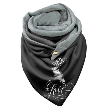 

Dadaria Winter Scarf Women series Printing Scarf Fashion Multi-Purpose Shawl Scarf B Women