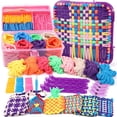 thumbnail image 1 of Kit de telar DDAI para niños y adultos con trabillas para manualidades, 1 of 9