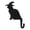 C, variant on Opehuo Halloween Door Topper,Black Cat Door Frame Door Corner Decor,Hanging Cat Halloween Door Toppers Wall Decorations,Funny Cats Silhouette Decorative Sign for Cat Lovers Gifts,C