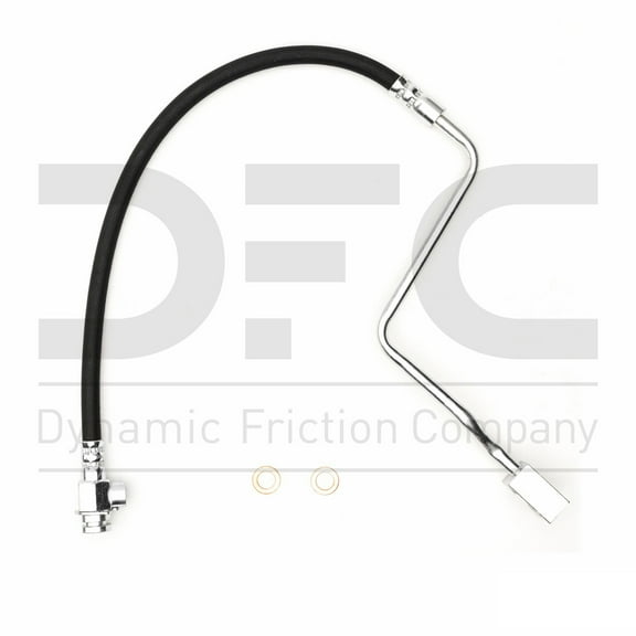 Dynamic Friction Company Brake Line Hose 350-54719 For 1997-1998 Ford F-450 Super Duty