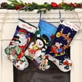 thumbnail image 4 of Clearance Under $5 christmas decor shop, Hwkond Christmas Gift Bags Christmas Stocking Christmas Decorations Ornaments Candy Bag christmas decorations indoor, 4 of 4