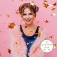 thumbnail image 3 of 12PCS Star Brooch Pin Alloy Pentagram Brooches Rose Gold Rhinestone Badge Metal Brooch Pins for Dress Sweater Scarf Berets Bag Decorations, 3 of 7