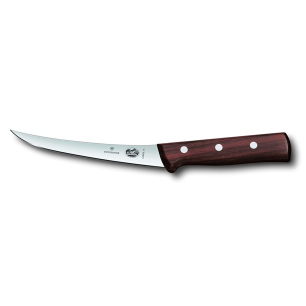 Cuchillo deshuesador Victorinox Rosewood de 15 cm con hoja semirrígida