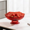 thumbnail image 6 of Gumesh Modern Concrete Fruit Bowl for Kitchen Counter - Luxurious Glass Fruit Dish for Living Room Coffee Table, High-Fashion Snack & Candy Nut Tray for Home Decor, 6 of 6