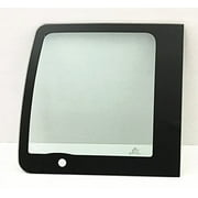 Back Window Back Glass Driver Left Side Compatible with Ford Transit Connect 2010-2013 Models