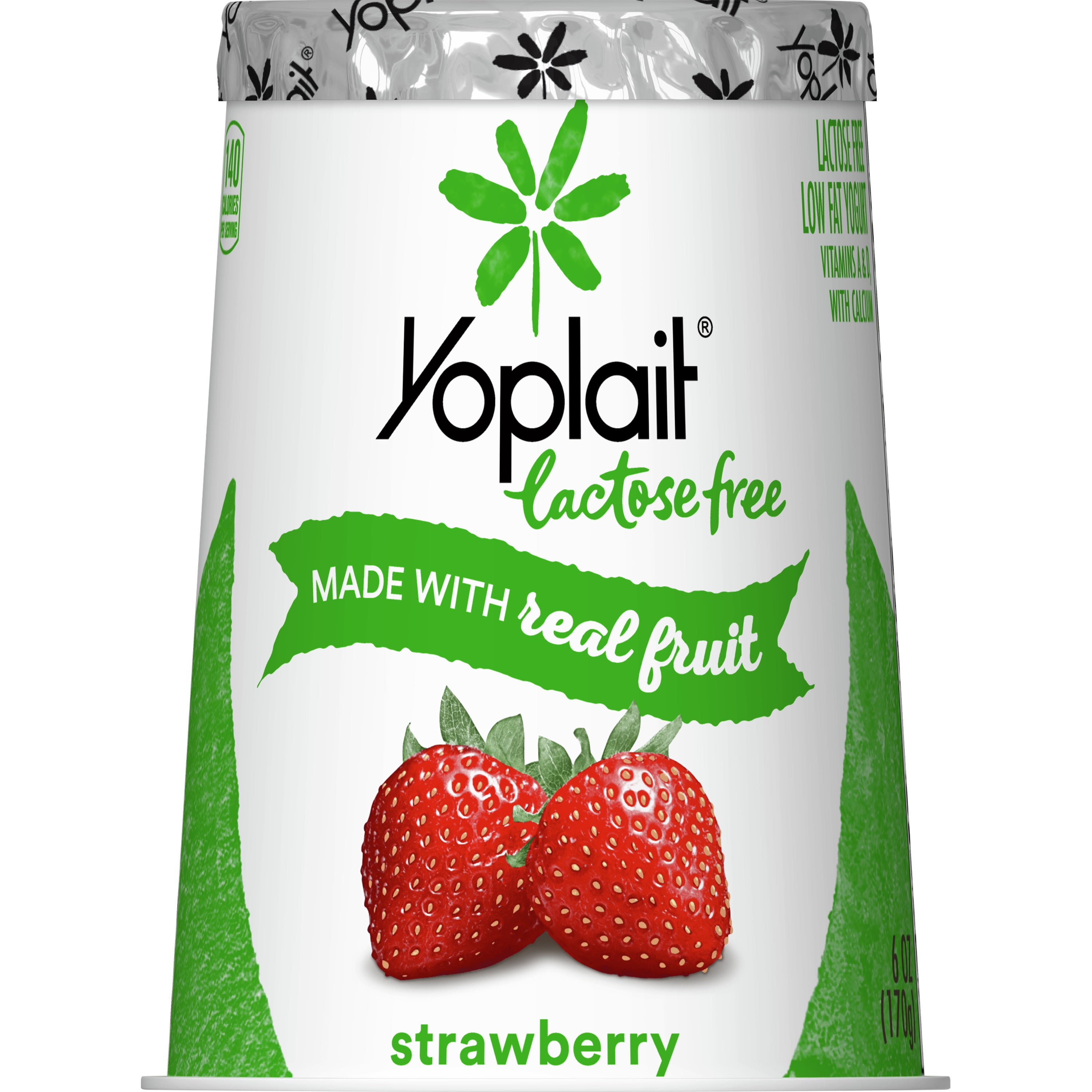 Yoplait Lactose Free Yogurt Strawberry 6 oz Walmart com