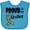 Turquoise, variant on Inktastic Proud of My Brother Autism Awareness Puzzle Piece Ribbon Boys or Girls Baby Bib