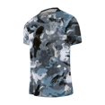 thumbnail image 5 of Men's Quick Dry Camo T Shirts Athletic Running Gym Workout Short Sleeve Tee Shirts for Men, 5 of 7