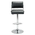 thumbnail image 3 of Juice Bar Chair Black - Leatherette Chromed Steel, 3 of 4