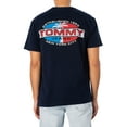 thumbnail image 3 of Tommy Jeans Regular Boardsports Palm T-Shirt, Blue, 3 of 6