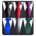 thumbnail image 1 of Adulove Corbata para hombre Corbata de seda clásica Tejida Jacquard Corbatas para el cuello 6 piezas, 1 of 5