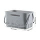 thumbnail image 3 of Organizador de ducha portátil | Cesta organizadora de plástico para baño con asa y orificios de drenaje | Bolsa de almacenamiento para artículos de tocador, dormitorios universitarios o lavandería, 3 of 6