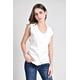 thumbnail image 1 of Blusa tejida sin mangas Roman Fashion /Juvenil, 03253 (Blanco) blanco G, 1 of 5
