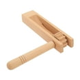 thumbnail image 1 of Instrument Wooden Ratchet Noise Maker Orff Hand Noisemaker Rattle Instrument Toy For Sporting Events Games Celebrations, 1 of 8