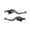 A, variant on Adjustable Double Disc Brake Motorcycle Modification Accessory Double Disc Brake Handle Lever for Scooters Electric Bike