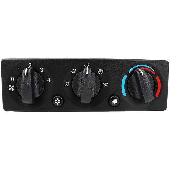 Aniceparthy NEW Q21-6012 HVAC Climate Control Switch Replacement For Peterbilt 384 2008-2015 A/C Heater Temperature Control Module Panel