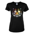 thumbnail image 2 of Funny Neon Summer California Beach Tiger | Womens Animal Lover Graphic T-Shirt, Black, Small, 2 of 4
