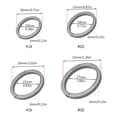thumbnail image 3 of Heavy Duty Keychain Rings Replacement Side-Pushing Key Chain Rings Split Keyring Heavy Duty Alloy Key Rings, 3 of 9