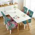 thumbnail image 2 of Chair Covers for Dining Room Chairs Stretch Printed Dining Chair Cover Set Of 4,Washable Elastic Pioneer Colorful Floral Kitchen Chair Slipcovers, Removable Seat Protector for Home or Party, 2 of 8