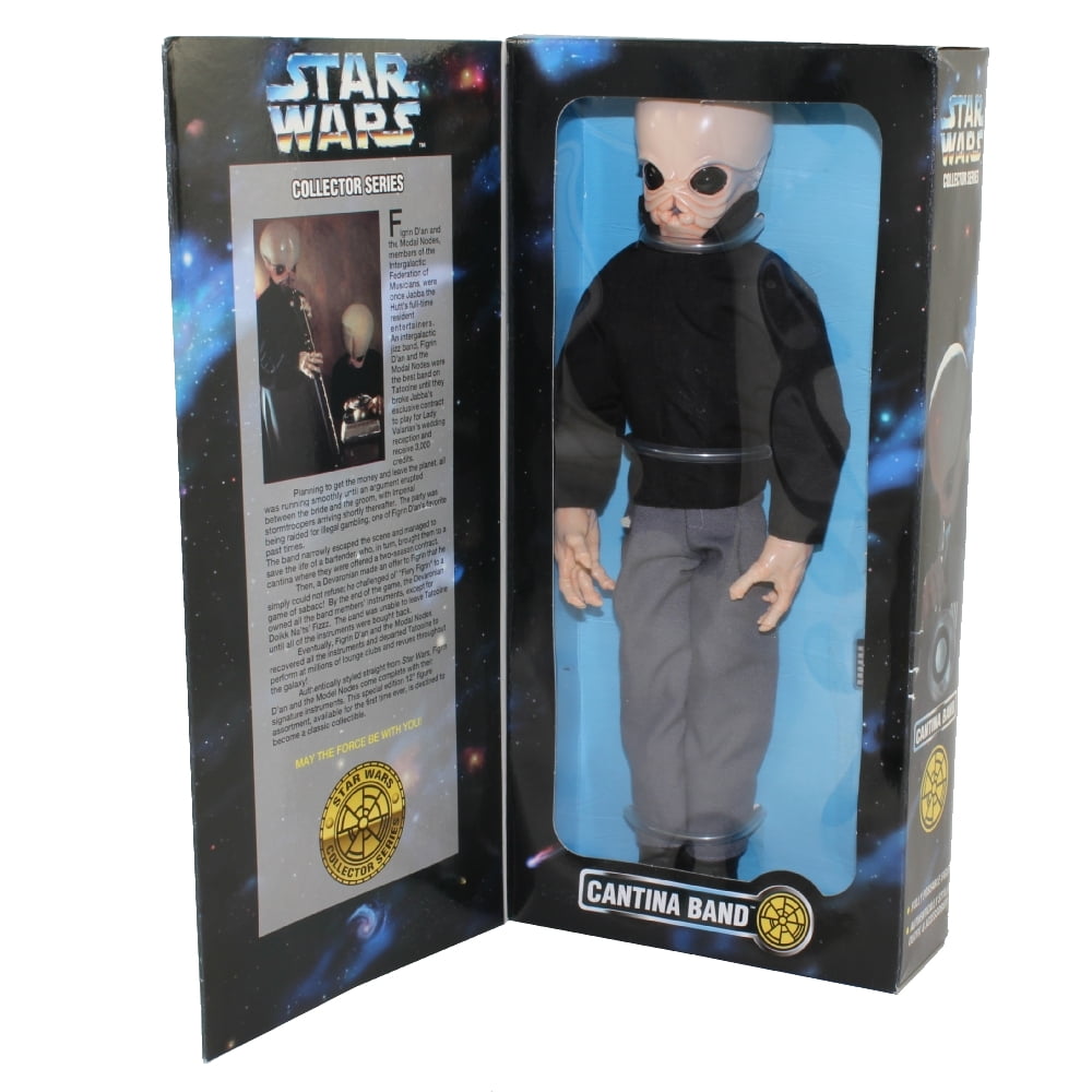 Star Wars Collector Series Cantina Band Action Figure Doll TEDN with Fanfar (12 inch