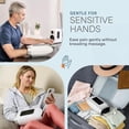 thumbnail image 5 of LifePro Legra Plus Hand Massager with Heat and Compression for Arthritis Relief Portable Electric Hand Massager with 5 Modes, Vibration, and Pressure Point Therapy - White, 5 of 8