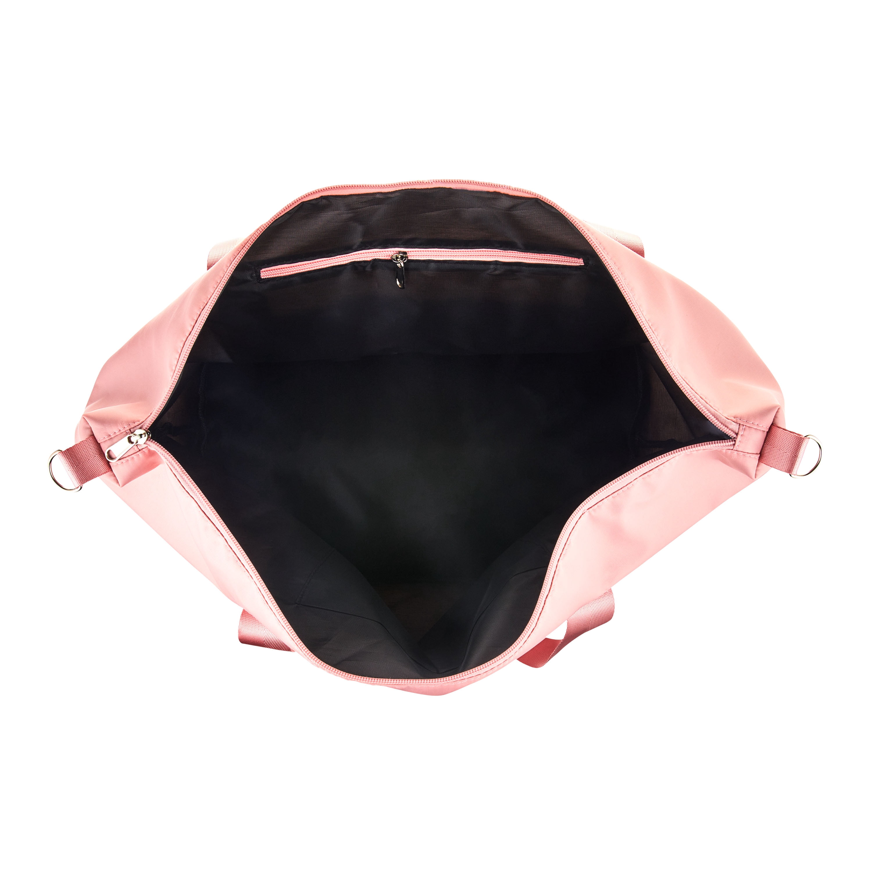 Protégé Collapsible Carry on Drop Bottom Weekender Duffel Bag, Dusty Rose