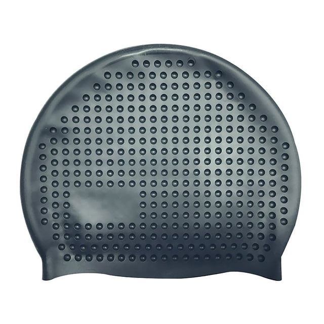 Swimming Cap for Long Hair Adult Swimming Cap Swimming Comfortable Elastic Cap Silicone Cap