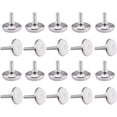 thumbnail image 1 of 20 Pcs M8 x 20mm Pied de Nivellement Réglable Diamètre 1.1 Pouce / 28 mm pour Pieds de Meubles, 1 of 3