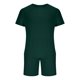 thumbnail image 2 of Conjunto de Pantalones de Dos Piezas de Color Sólido Casual de Manga Corta de los Hombres Camiseta Y Pantalones de Playa con Bolsillos Verano, 2 of 5