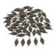 thumbnail image 4 of 50 colgantes vintage con forma de rugby para manualidades, Bronce antiguo, 4 of 9