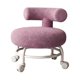 thumbnail image 2 of Taburete bajo con ruedas Asiento bajo con ruedas Asiento giratorio Silla móvil para Violeta, 2 of 9