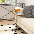 thumbnail image 2 of Gymax C-Shaped End Table Height Adjustable Side Table w/ Tilting Top, 2 of 9