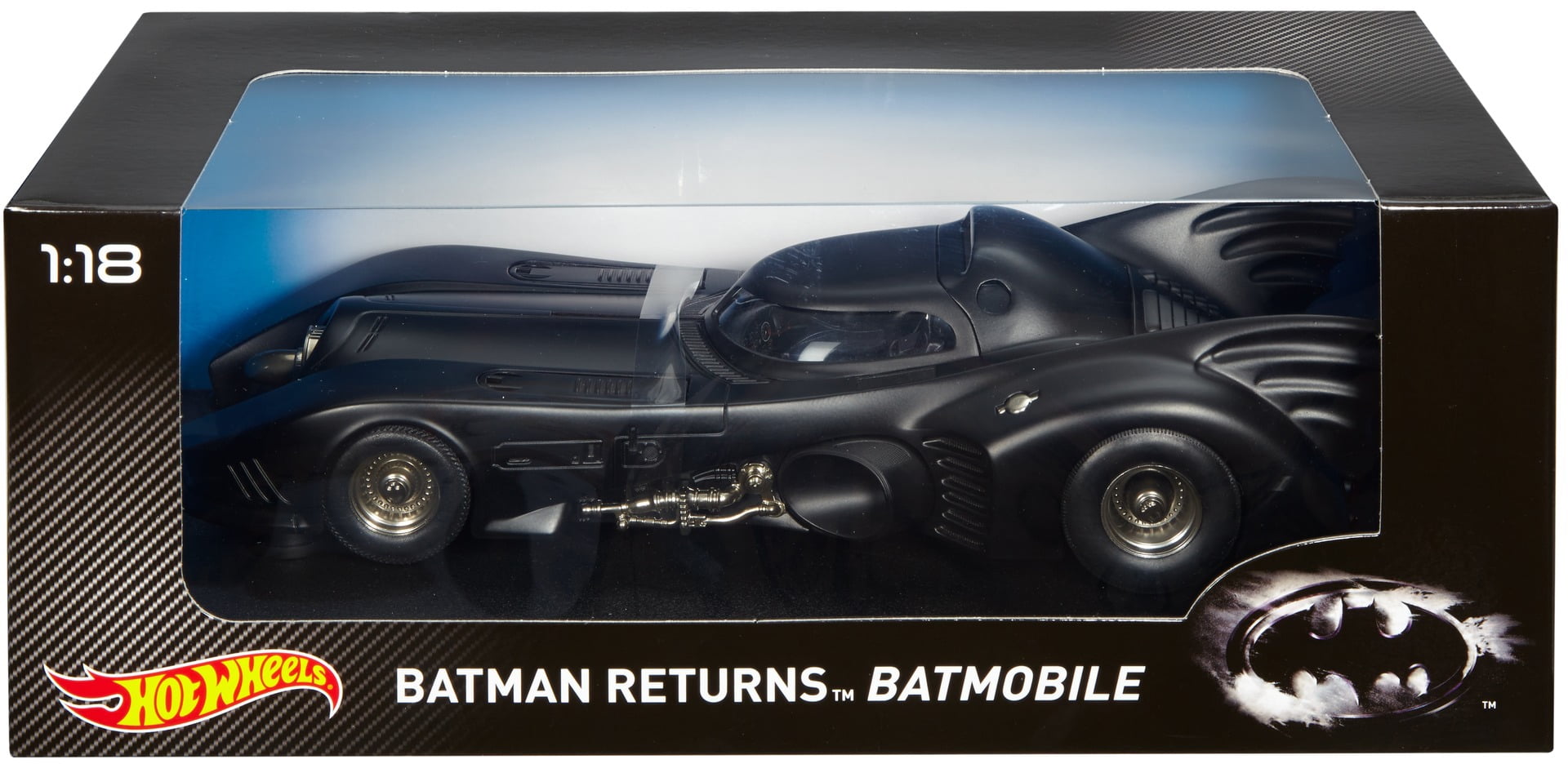 特価 DC (1/18) Batman Returns バットモービル Amazon.com: Hot Wheels Collector Batman Returns Batmobile