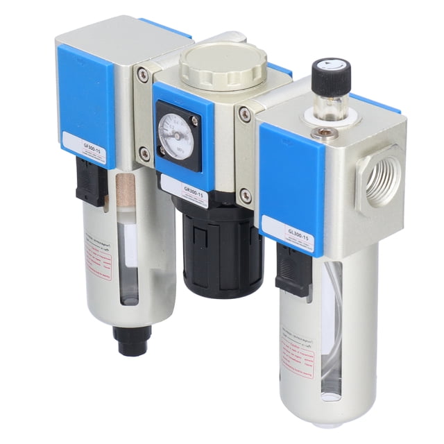 Kritne Pneumatic FRL Air Filter Pressure Regulator Compressor Treatment Lubricator PT 1/2 GC300-15,Air Pressure Regulator,Air Source Treatment Unit