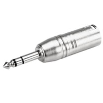 Hosa Technology GXP-246 Audio Adapter XLR Male to Balanced 1/4" Phone Male Audio Adapter