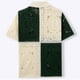 thumbnail image 5 of Ceisia Men's Summer Color Block Circular Patchwork Open Knit Short Sleeve Button Down Cardigan Multicolor M Gifts, 5 of 9