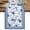 Blue, White, Denim, variant on Table Runners 70 Inches Long Dress Scarves, Teal Blue Floral Farmhouse Coffee/Dining/Kitchen Table Decor, Holiday Table Runner, Vintage Flowers Botanical Farmhouse Greek Key 13x70 Inch