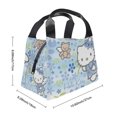 thumbnail image 2 of Hello X Kitty Portable cartoon lunch bag, reusable lunch bag, beautiful small lunch handbag, 2 of 5