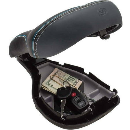 Bell Sports Comfort Storage Bike Seat Saddle Black Walmart Com