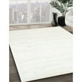 thumbnail image 2 of Ahgly Company Indoor Rectangle Contemporary Pearl White Beige Solid Area Rugs, 6' x 9', 2 of 6