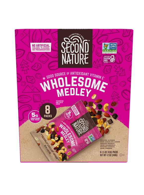 Kars Nuts Second Nature Wholesome Medley 12Oz, 8ct