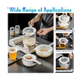 thumbnail image 4 of 3Pcs 100/200/400 Mesh Kitchen Nut Milk Ultra-Fine Strainer Nylon Filter Spoon for Soy Coffee Strainers, 4 of 5